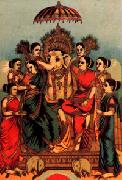 Raja Ravi Varma Asthasiddi Germany oil painting artist